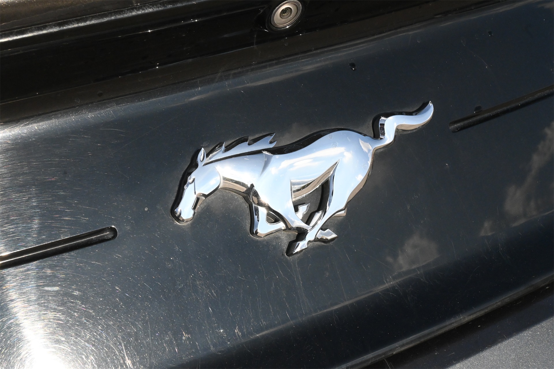 2019 Ford Mustang EcoBoost Premium Gray at DeMontrond Auto Country