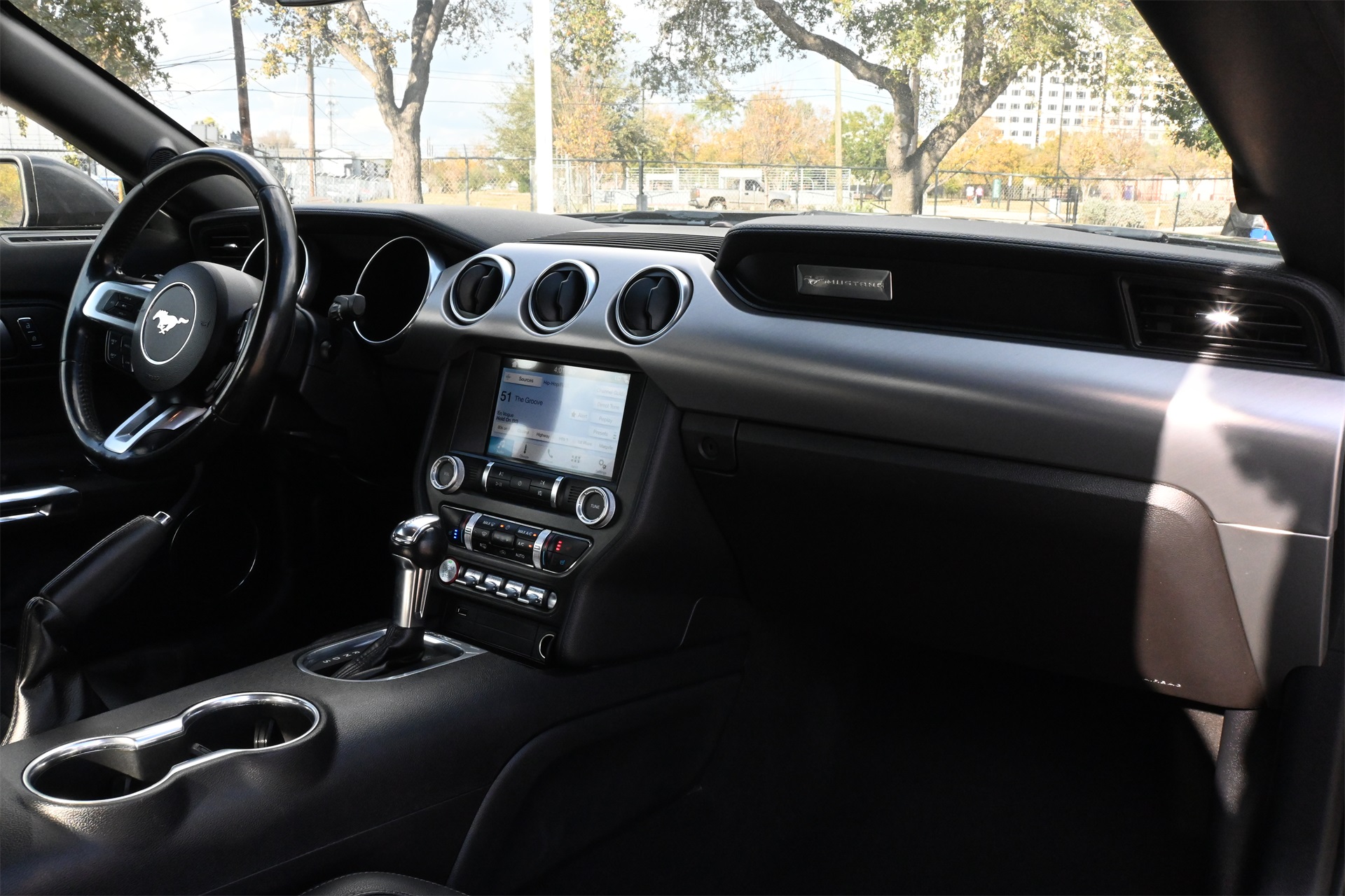 2019 Ford Mustang EcoBoost Premium Gray at DeMontrond Auto Country