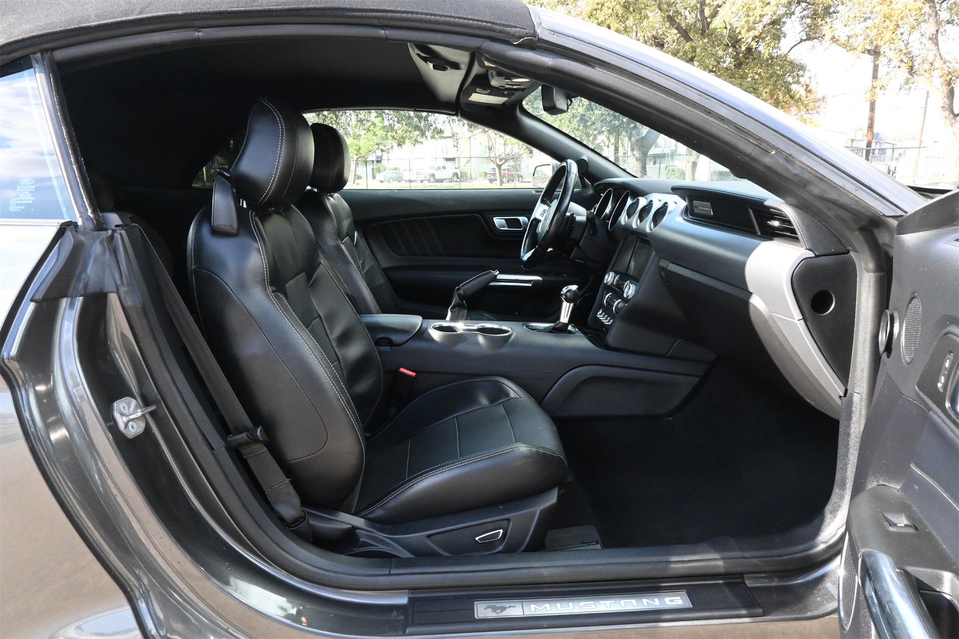 2019 Ford Mustang EcoBoost Premium Gray at DeMontrond Auto Country