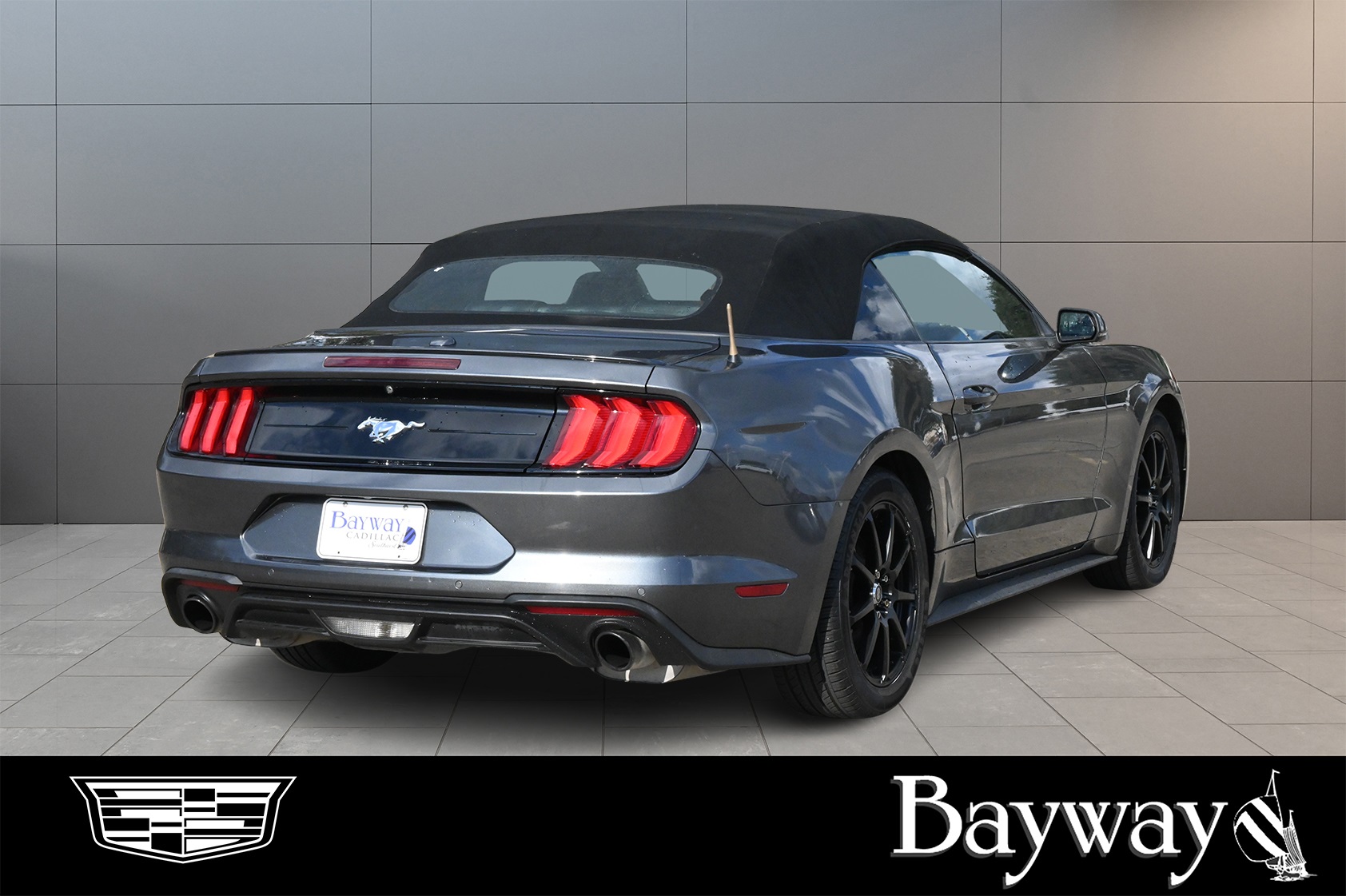2019 Ford Mustang EcoBoost Premium Gray at DeMontrond Auto Country