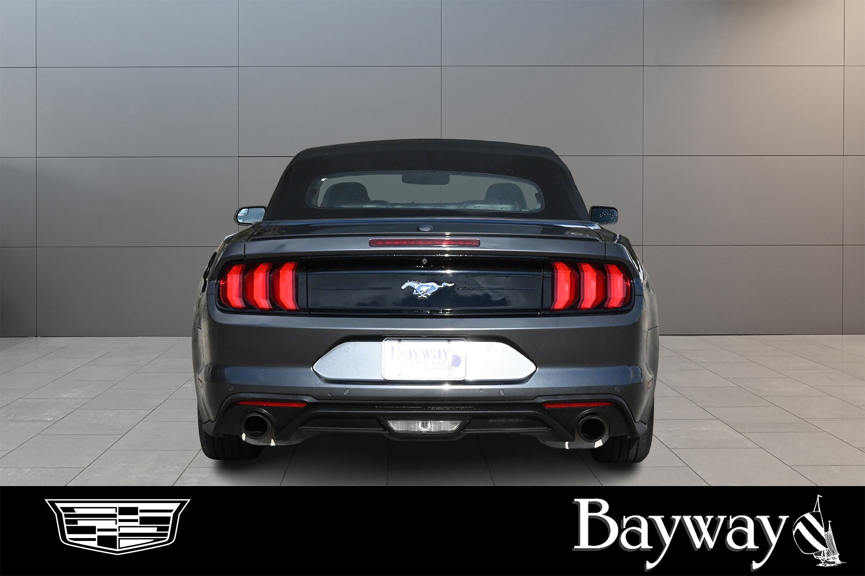 2019 Ford Mustang EcoBoost Premium Gray at DeMontrond Auto Country