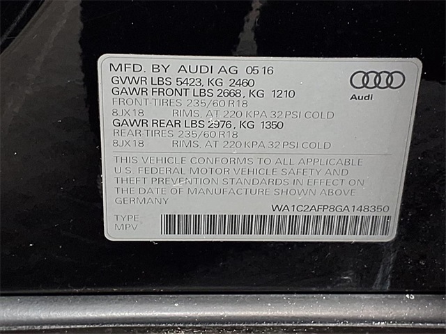2016 Audi Q5