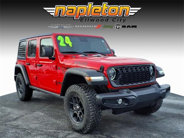 2024 Jeep Wrangler Willys 4-Door 4WD