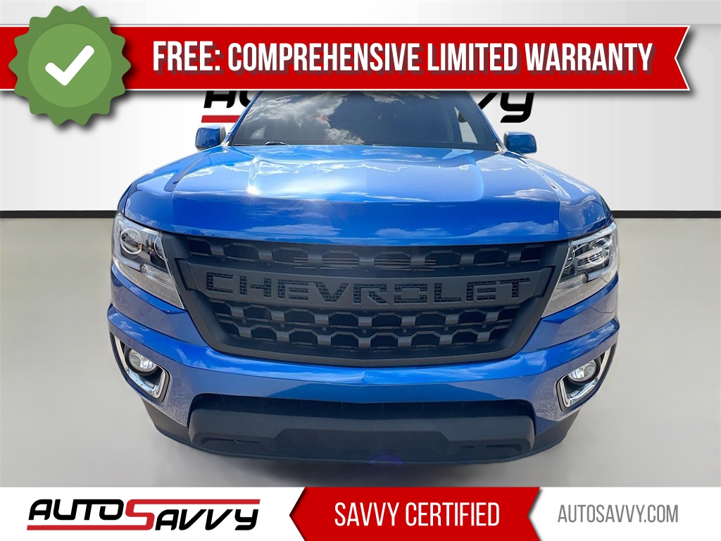 2019 Chevrolet Colorado Z71 Blue at Shottenkirk Kia Fort Bend