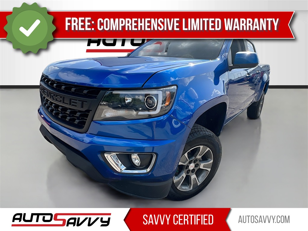 2019 Chevrolet Colorado Z71 Blue at Shottenkirk Kia Fort Bend