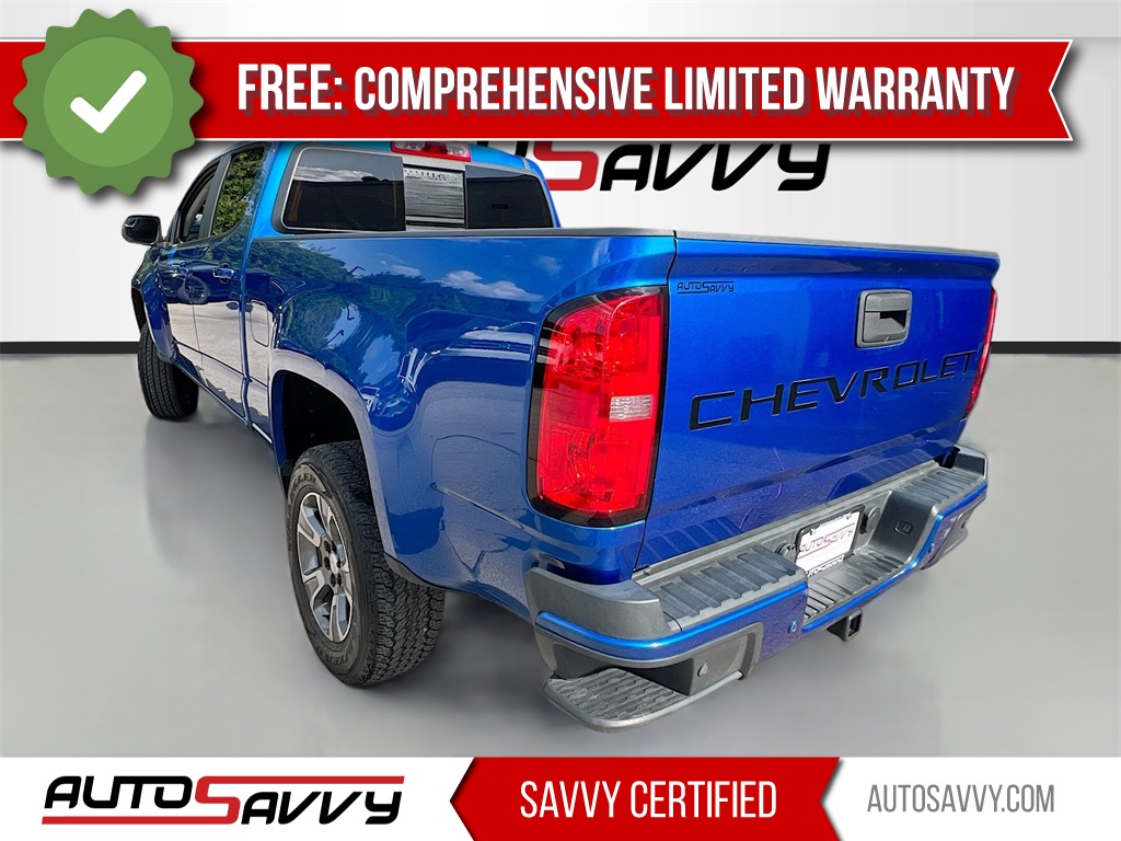 2019 Chevrolet Colorado Z71 Blue at Shottenkirk Kia Fort Bend