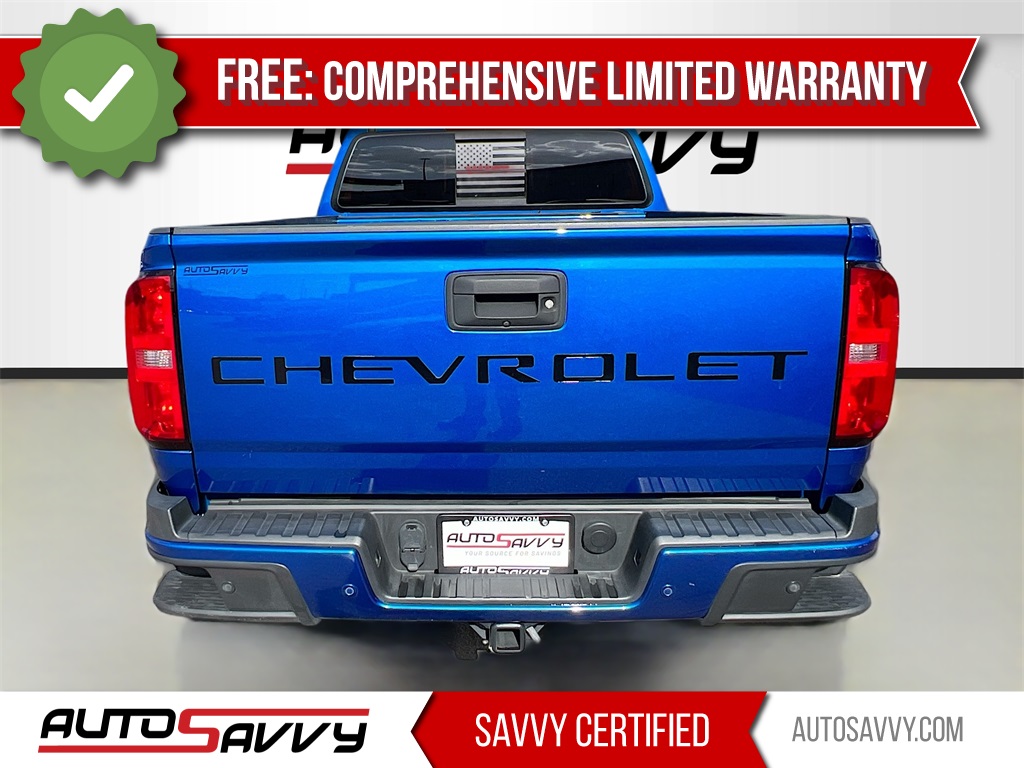 2019 Chevrolet Colorado Z71 Blue at Shottenkirk Kia Fort Bend