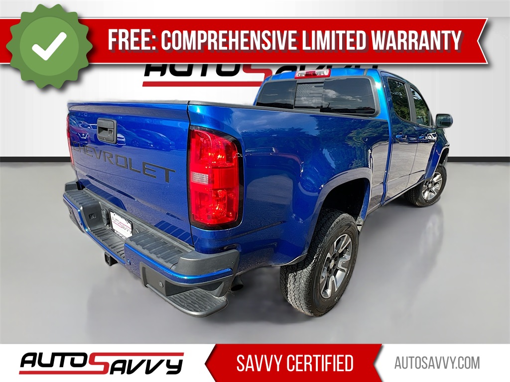 2019 Chevrolet Colorado Z71 Blue at Shottenkirk Kia Fort Bend