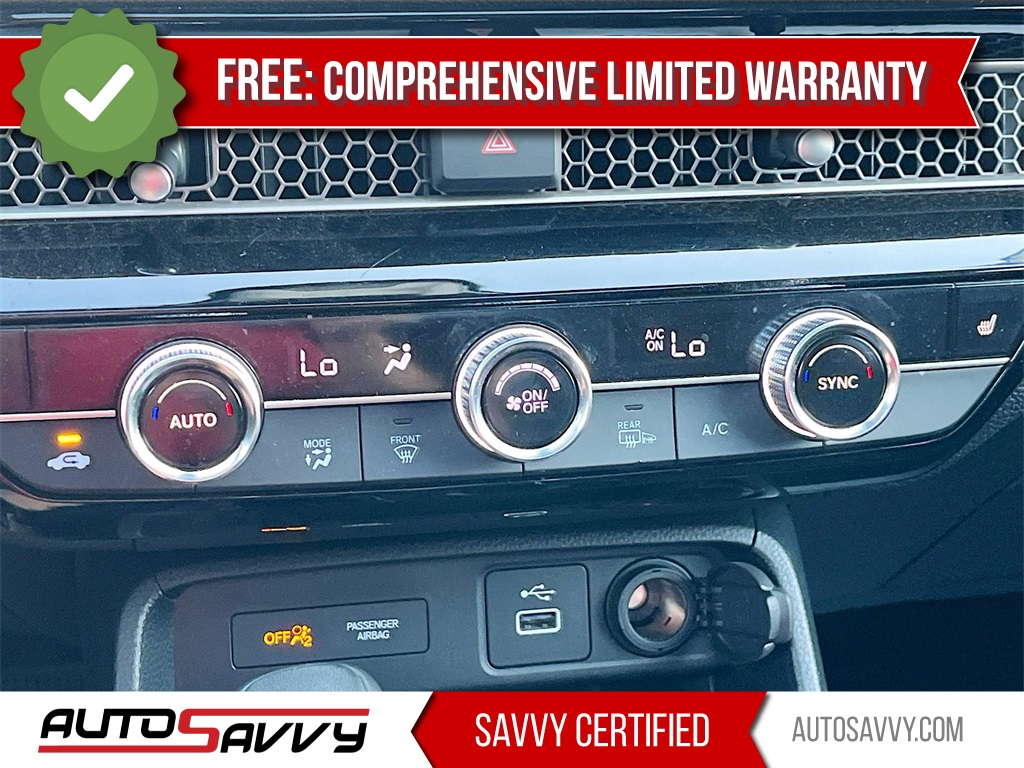 2024 Honda Civic EX White at South Houston Nissan