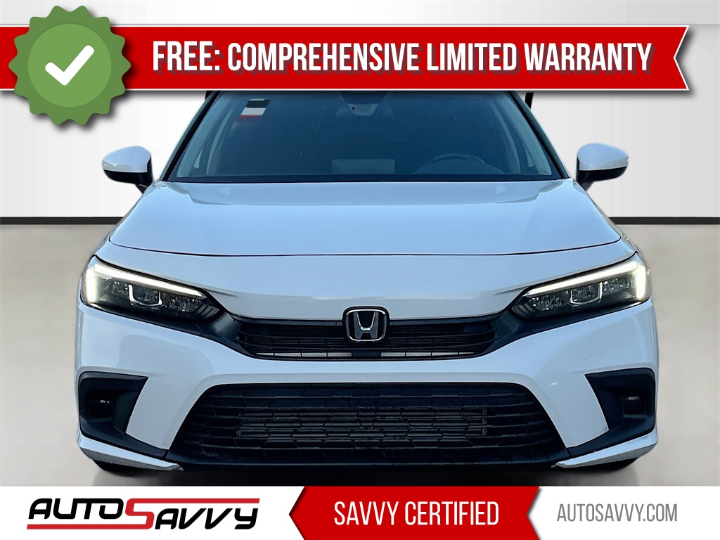 2024 Honda Civic EX White at South Houston Nissan