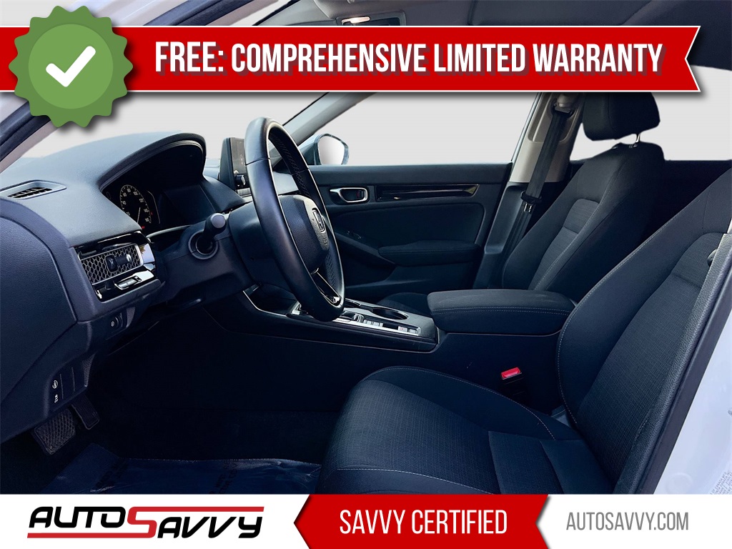 2024 Honda Civic EX White at South Houston Nissan