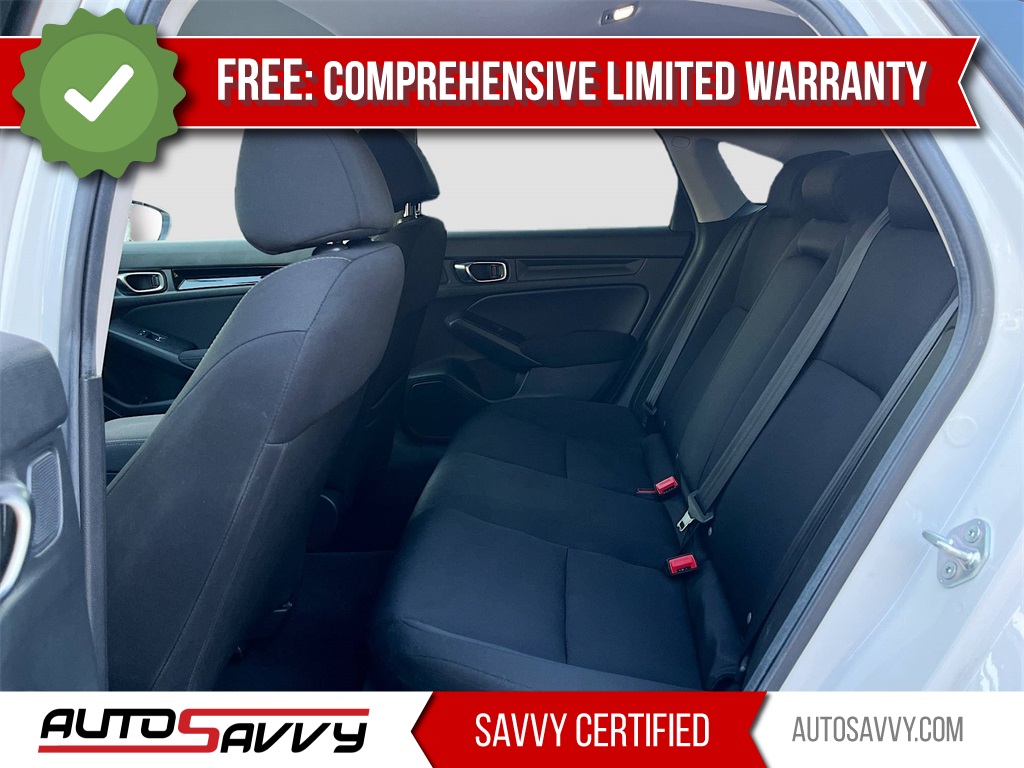 2024 Honda Civic EX White at South Houston Nissan