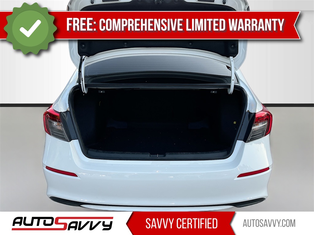 2024 Honda Civic EX White at South Houston Nissan