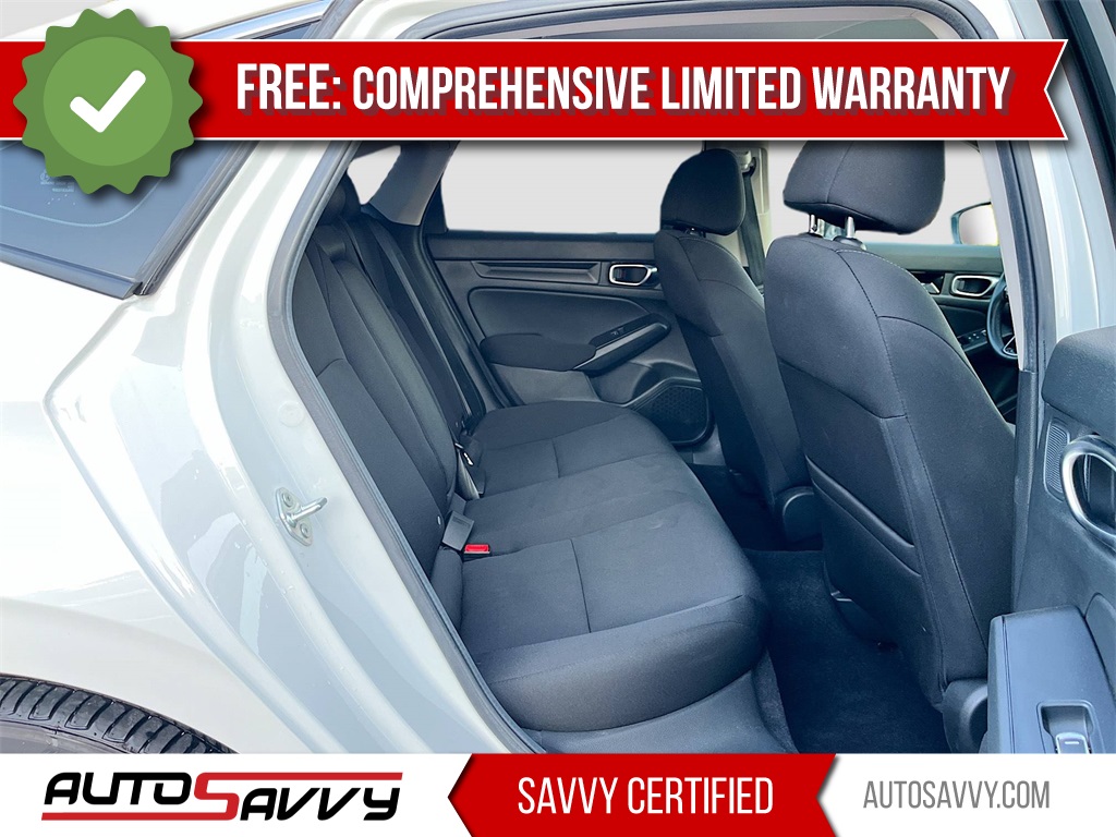 2024 Honda Civic EX White at South Houston Nissan