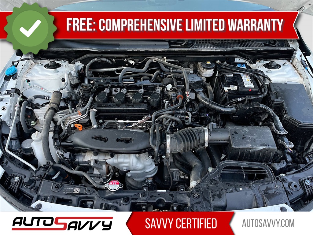 2024 Honda Civic EX White at South Houston Nissan