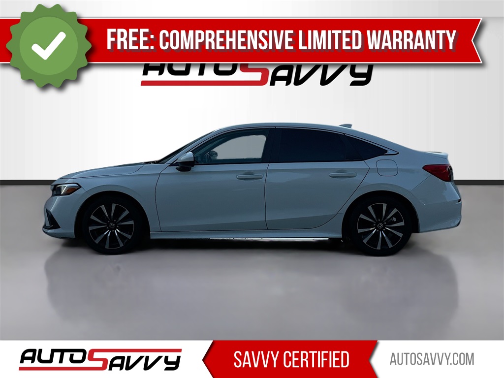 2024 Honda Civic EX White at South Houston Nissan