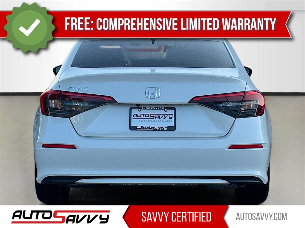 2024 Honda Civic EX White at South Houston Nissan