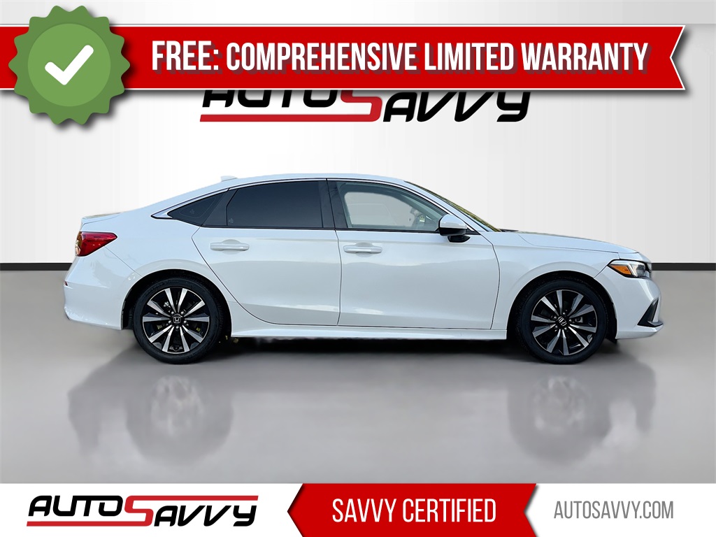 2024 Honda Civic EX White at South Houston Nissan