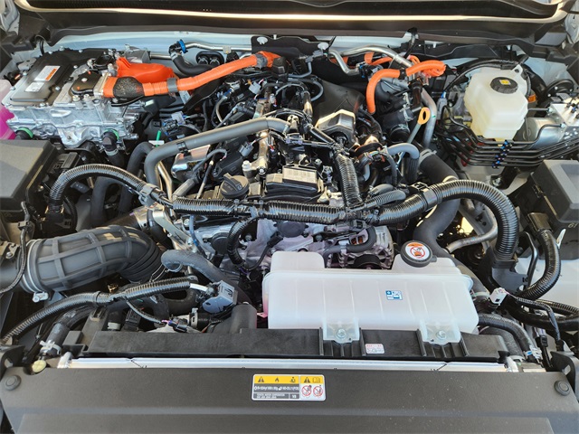 2025 Toyota Tacoma Hybrid Trailhunter White at Classic Toyota Galveston