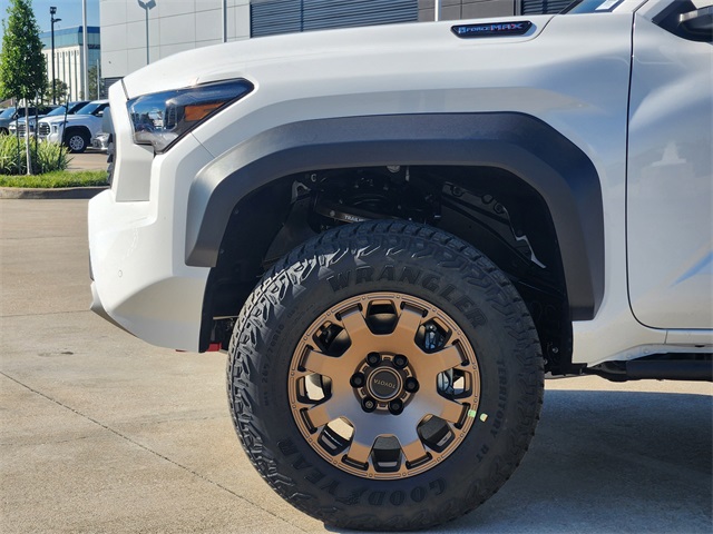 2025 Toyota Tacoma Hybrid Trailhunter White at Classic Toyota Galveston