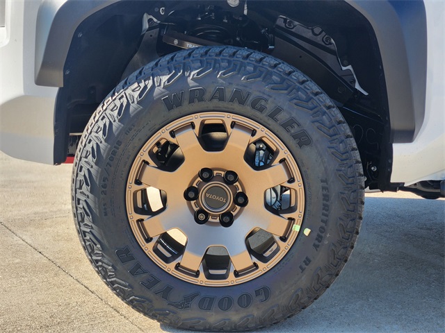 2025 Toyota Tacoma Hybrid Trailhunter White at Classic Toyota Galveston