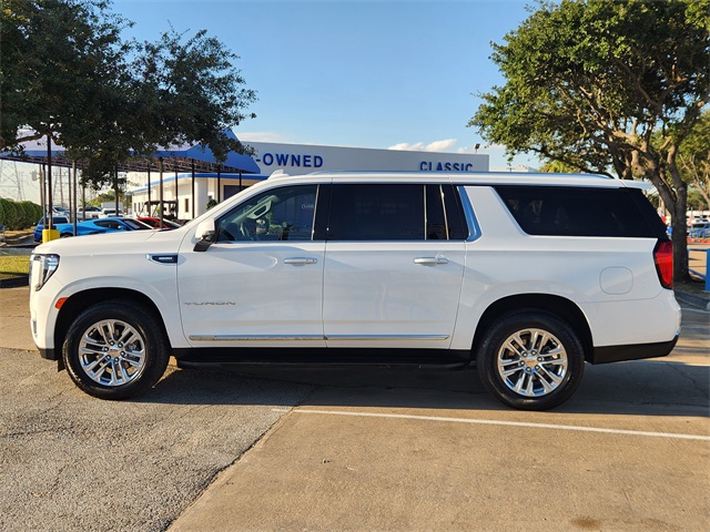 2024 GMC Yukon XL SLT White at Classic Chevrolet Galveston