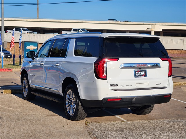 2024 GMC Yukon XL SLT White at Classic Chevrolet Galveston