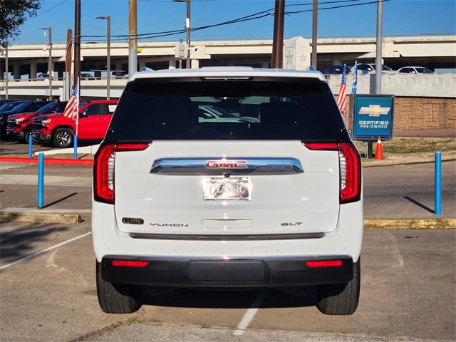 2024 GMC Yukon XL SLT White at Classic Chevrolet Galveston