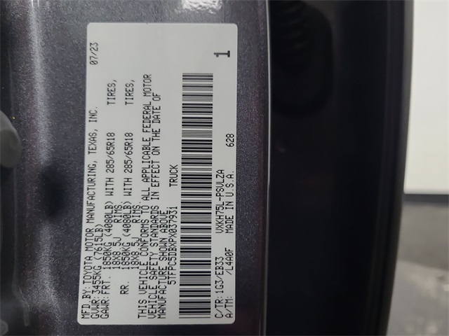 2023 – Toyota – Tundra Hybrid