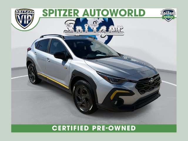 Ice Silver Metallic 2024 Subaru Crosstrek SUV / Crossover All-Wheel Drive Continuously Variable Transmission