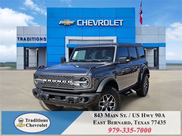 2022 Ford Bronco Badlands Gray at Classic Chevrolet Galveston