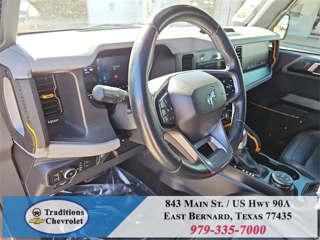 2022 Ford Bronco Badlands Gray at Classic Chevrolet Galveston