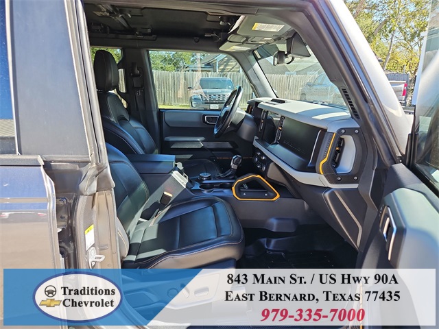 2022 Ford Bronco Badlands Gray at Classic Chevrolet Galveston