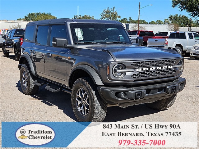 2022 Ford Bronco Badlands Gray at Classic Chevrolet Galveston