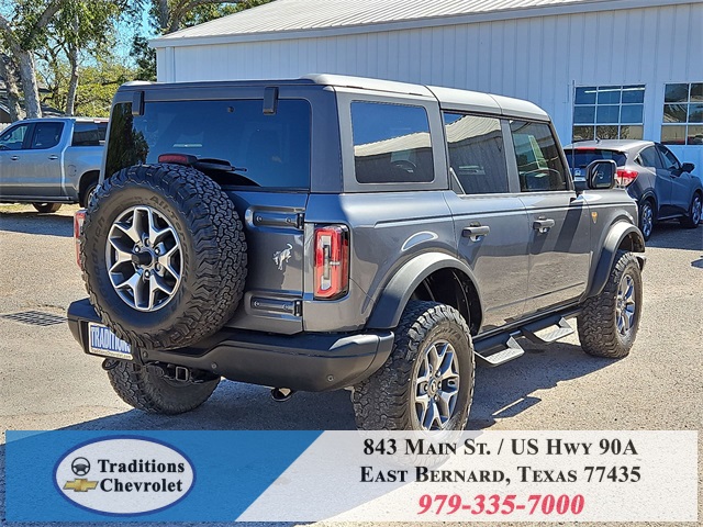 2022 Ford Bronco Badlands Gray at Classic Chevrolet Galveston