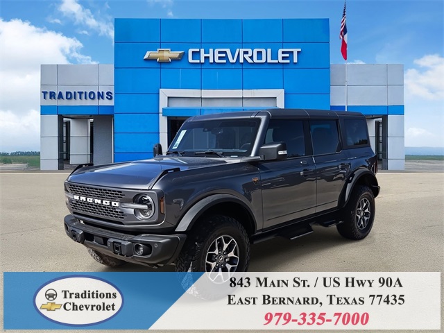 2022 Ford Bronco Badlands Gray at Classic Chevrolet Galveston