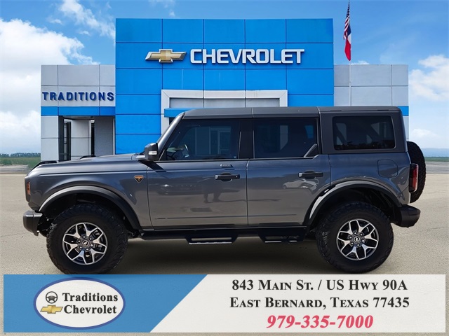 2022 Ford Bronco Badlands Gray at Classic Chevrolet Galveston