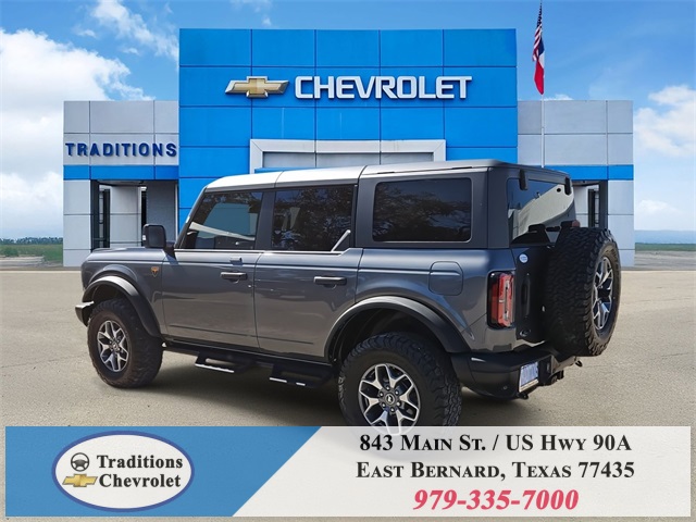 2022 Ford Bronco Badlands Gray at Classic Chevrolet Galveston