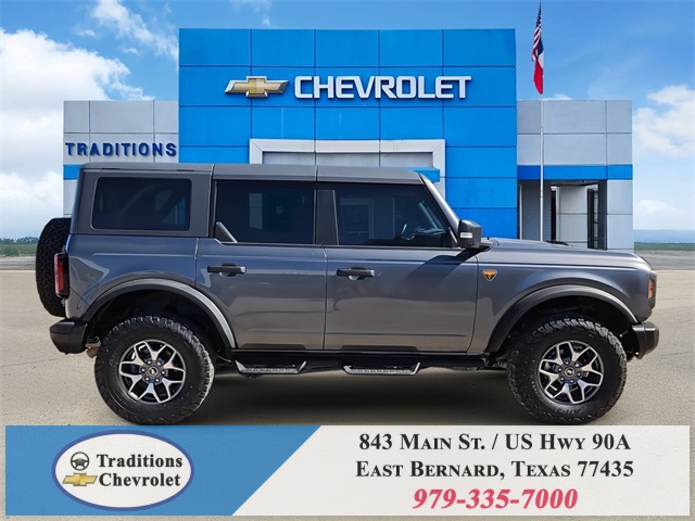 2022 Ford Bronco Badlands Gray at Classic Chevrolet Galveston