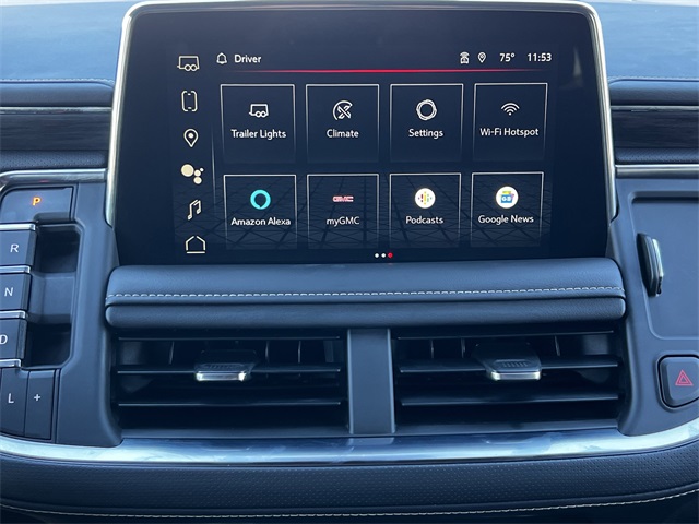 2023 GMC Yukon SLT White at Classic Chevrolet Galveston