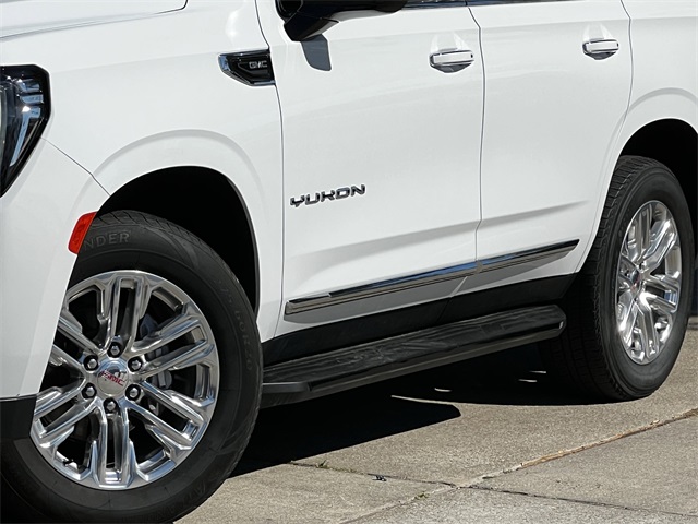2023 GMC Yukon SLT White at Classic Chevrolet Galveston