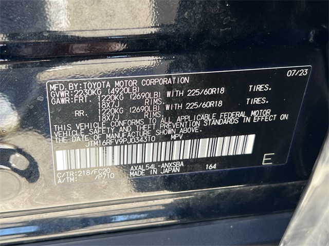 2023 Toyota RAV4 Hybrid SE Black at Don McGill Toyota