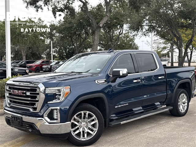 2019 GMC Sierra 1500 SLT Blue at Classic Chevrolet Galveston