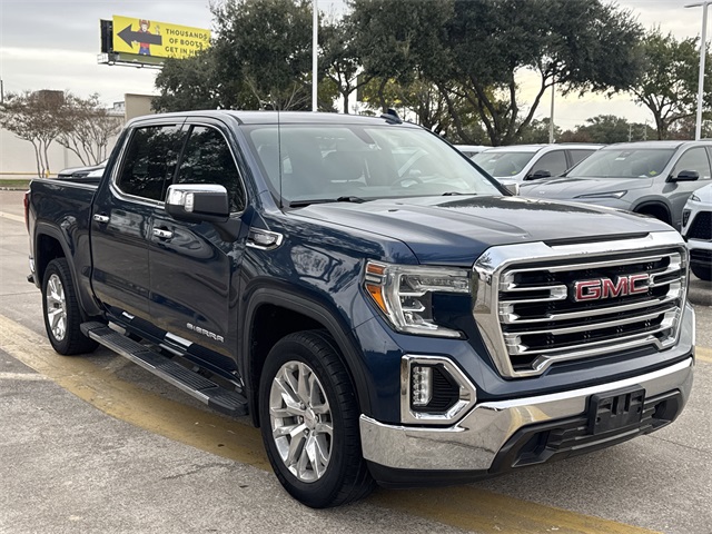 2019 GMC Sierra 1500 SLT Blue at Classic Chevrolet Galveston