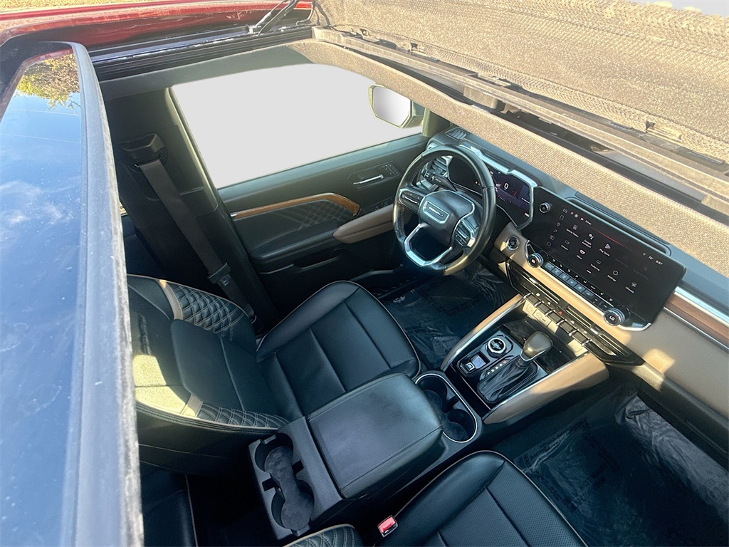 2023 GMC Canyon Denali Red at Central Houston Nissan