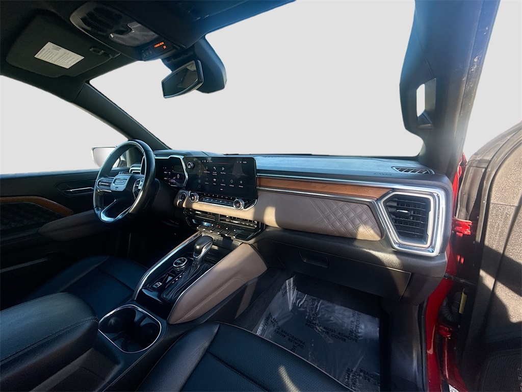 2023 GMC Canyon Denali Red at Central Houston Nissan