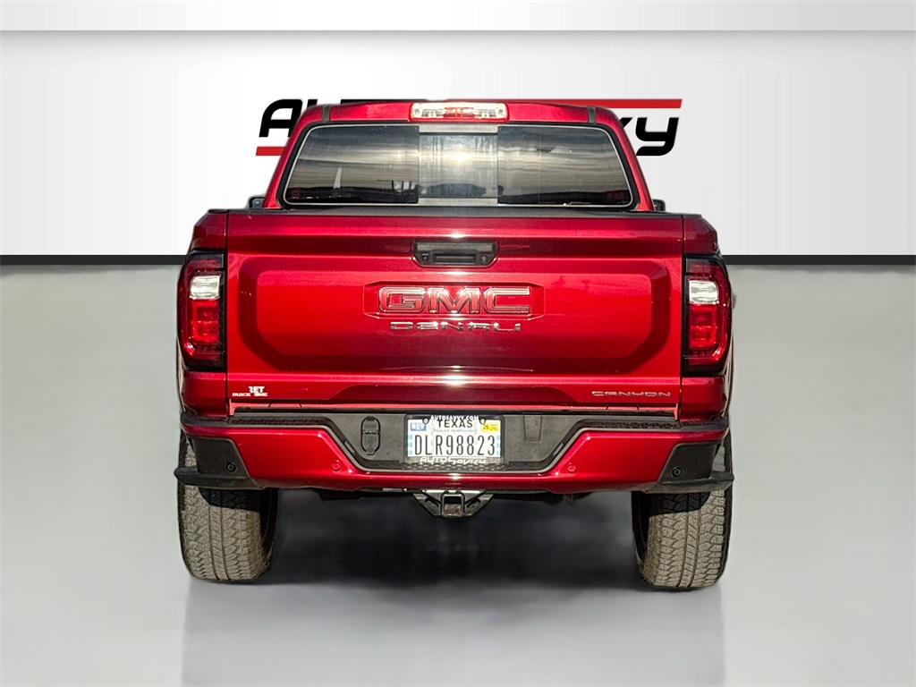 2023 GMC Canyon Denali Red at Central Houston Nissan
