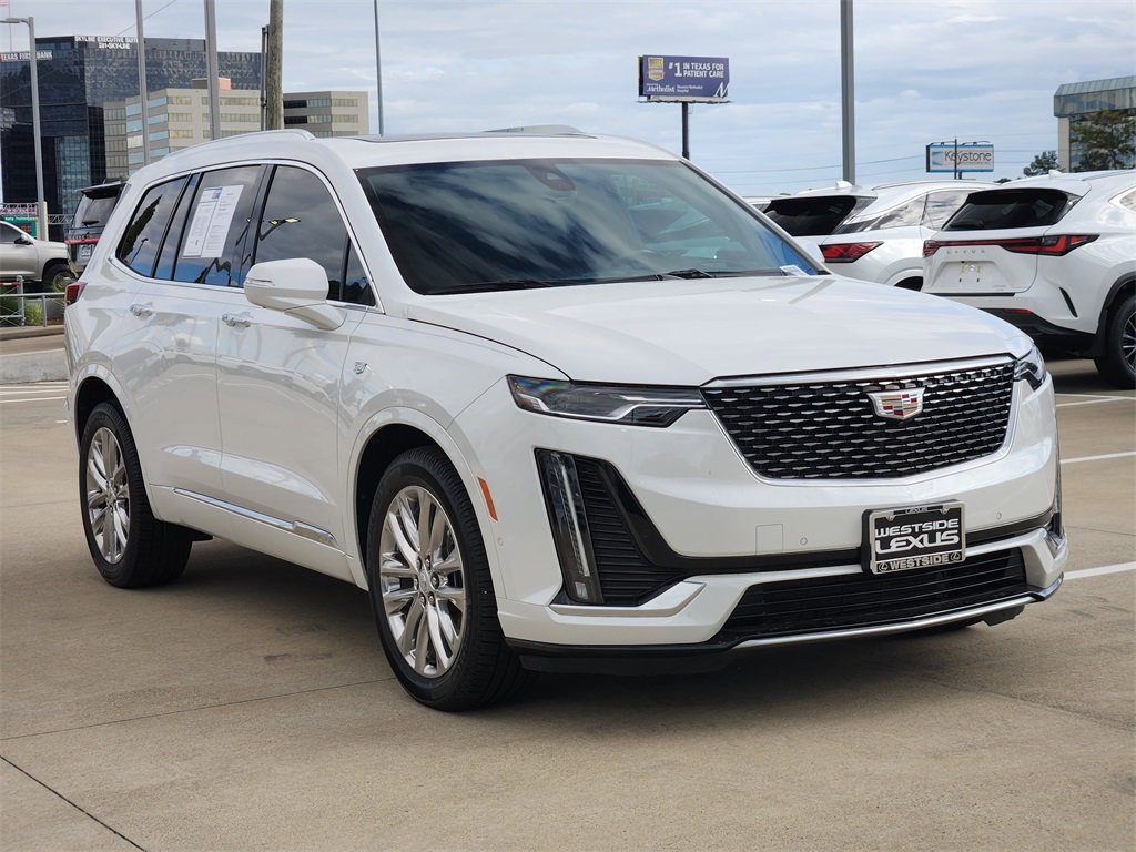 2022 Cadillac XT6 Premium Luxury White at AutoSavvy Houston Northwest