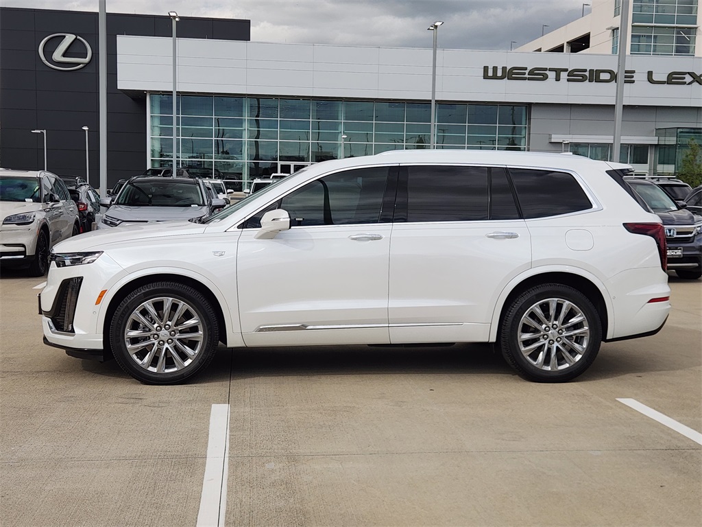 2022 Cadillac XT6 Premium Luxury White at AutoSavvy Houston Northwest
