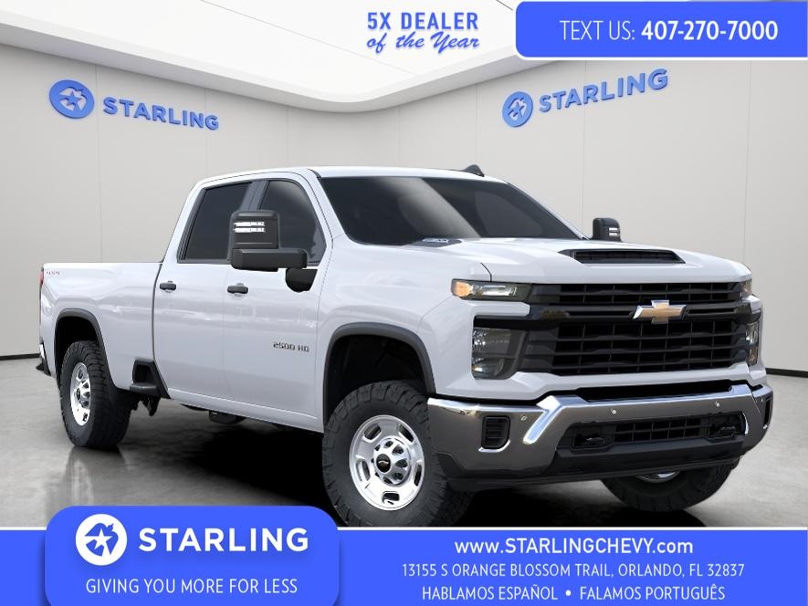 2025 Chevrolet Silverado 2500HD Work Truck Crew Cab 4WD